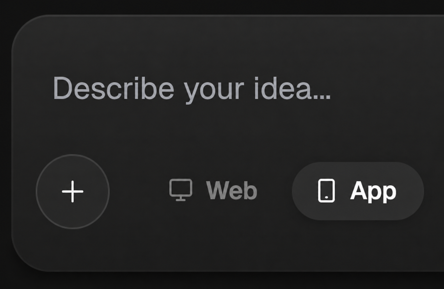 App Mode workspace screenshot